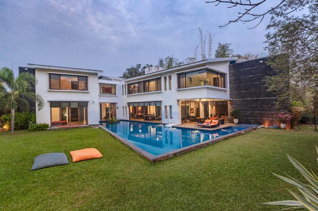 Saffronstays Estella, Alibaug Alībāg Dış mekan fotoğraf