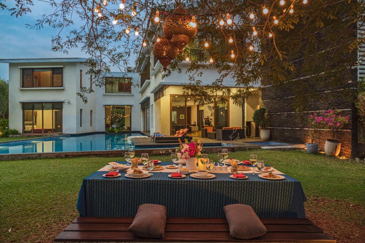 Saffronstays Estella, Alibaug Alībāg Dış mekan fotoğraf